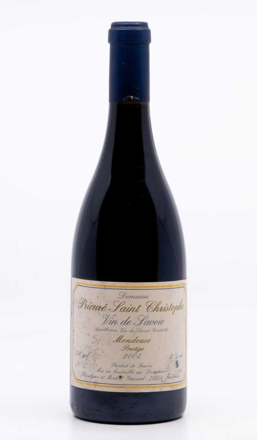 PRIEURE SAINT CHRISTOPHE - GRISARD MICHEL - Mondeuse Prestige 2004 rouge, vin  de mondeuse