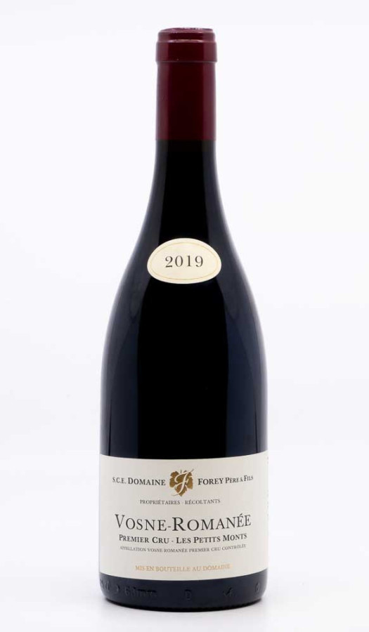 FOREY - Vosne Romanée 1er Cru les Petits Monts 2019 rouge, vin 1er cru de vosne romanée 1er cru