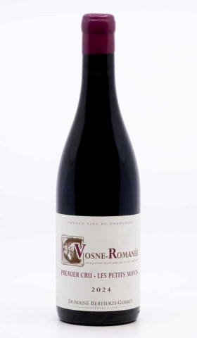 BERTHAUT GERBET - Vosne Romanée 1er Cru Petits Monts 2024