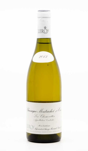 LEROY SA - Chassagne Montrachet 1er Cru les Chenevottes 2013