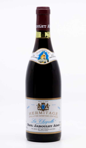 JABOULET AINE PAUL - Hermitage la Chapelle 1969 rouge, vin  de hermitage