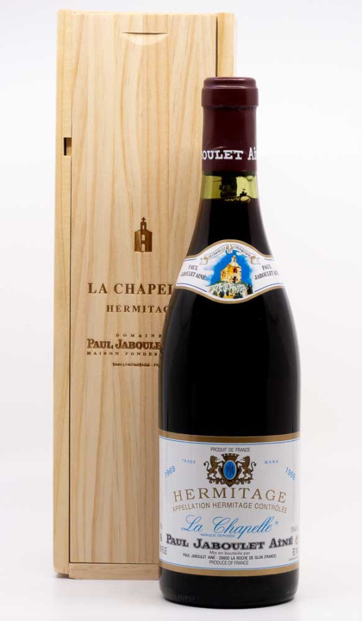 JABOULET AINE PAUL - Hermitage la Chapelle 1969 rouge, vin  de hermitage