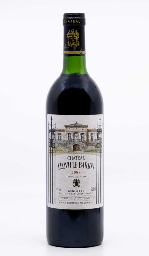 CHÂTEAU LEOVILLE BARTON - Saint Julien 1987 red, wine  from saint julien