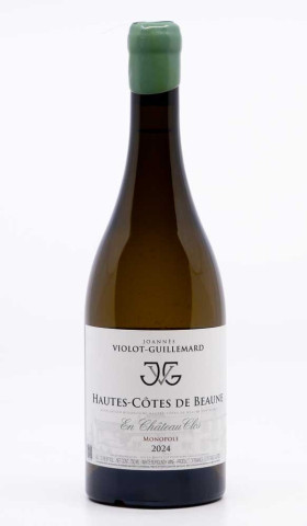 VIOLOT GUILLEMARD JOANNES - Hautes Côtes de Beaune En Château Clos Monopole Blanc 2024 blanc, vin village de hautes