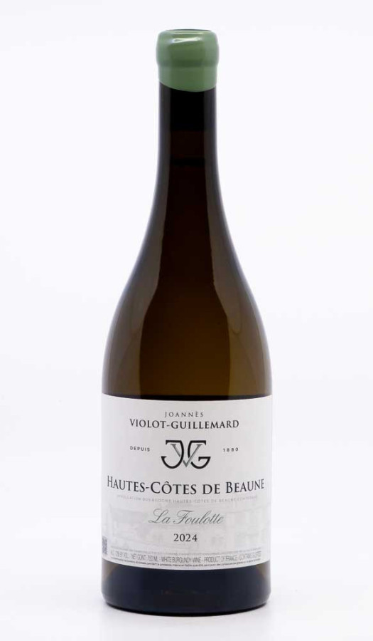 VIOLOT GUILLEMARD JOANNES - Hautes Côtes de Beaune La Foulotte 2024 blanc, vin village de hautes côtes de beaune