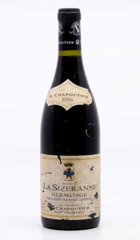 CHAPOUTIER - Hermitage Monier de la Sizeranne 1996 red, wine  from hermitage
