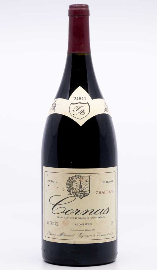 ALLEMAND THIERRY - Cornas Chaillot 2001 Magnum red, wine  from cornas