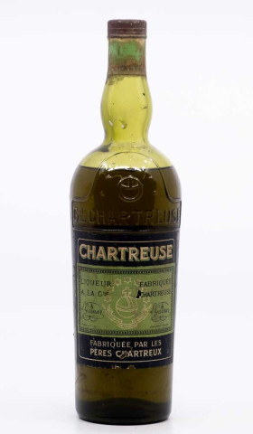 PERES CHARTREUX - Chartreuse Voiron Verte 1956-1964 , wine  from chartreuse