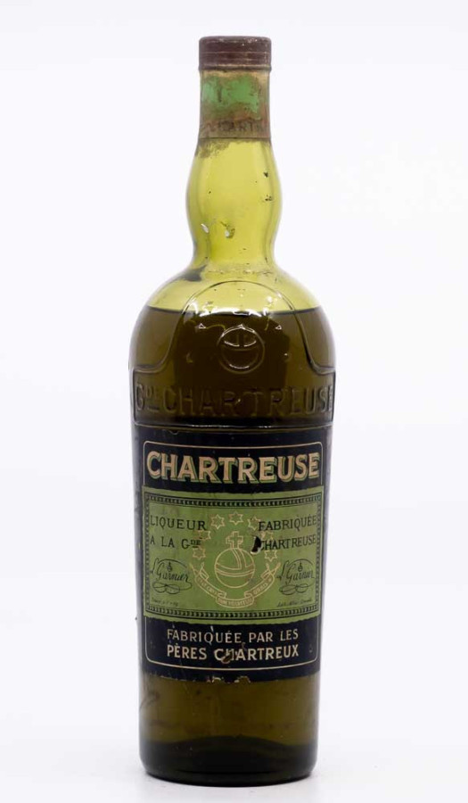 PERES CHARTREUX - Chartreuse Voiron Verte 1956-1964 , wine  from chartreuse