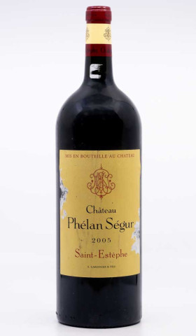CHÂTEAU PHELAN SEGUR - Saint Estèphe 2005 Magnum rouge, vin  de saint estèphe