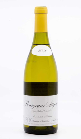 DOMAINE LEROY - Bourgogne Aligoté 2008