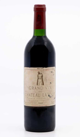 CHÂTEAU LATOUR - Pauillac 1986
