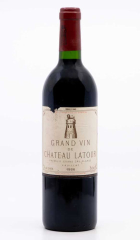 CHÂTEAU LATOUR - Pauillac 1986