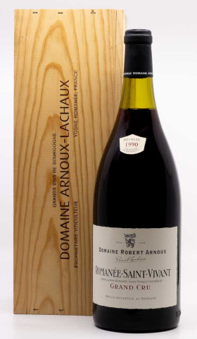 ARNOUX ROBERT - Romanée Saint Vivant Grand Cru 1990 Magnum