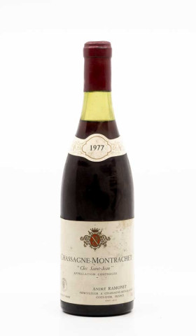 RAMONET - Puligny Montrachet 1er Cru Clos Saint Jean 1977