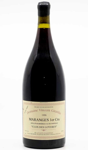 GIRARDIN VINCENT - Maranges 1er Cru Clos des Loyères 1996 Magnum