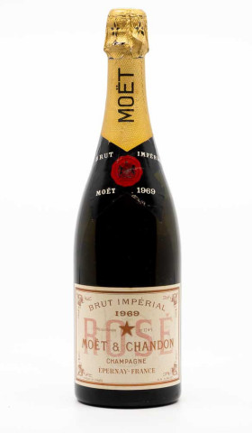 MOET & CHANDON - Champagne Brut Rosé 1969