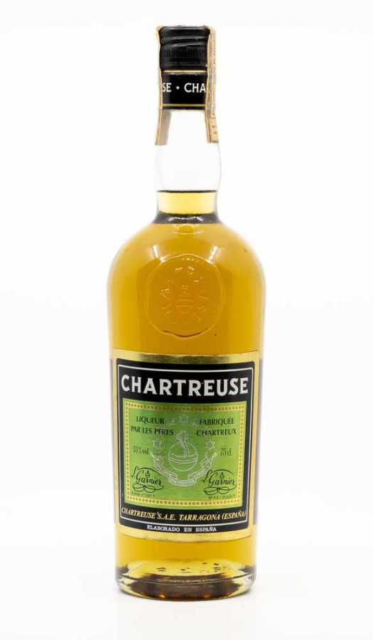 PERES CHARTREUX - Chartreuse Tarragone Verte 1985-1989