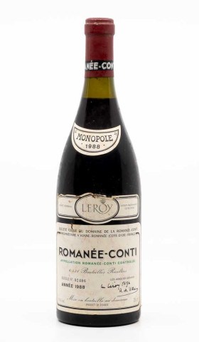 DOMAINE DE LA ROMANEE CONTI - Romanée Conti Grand Cru 1988